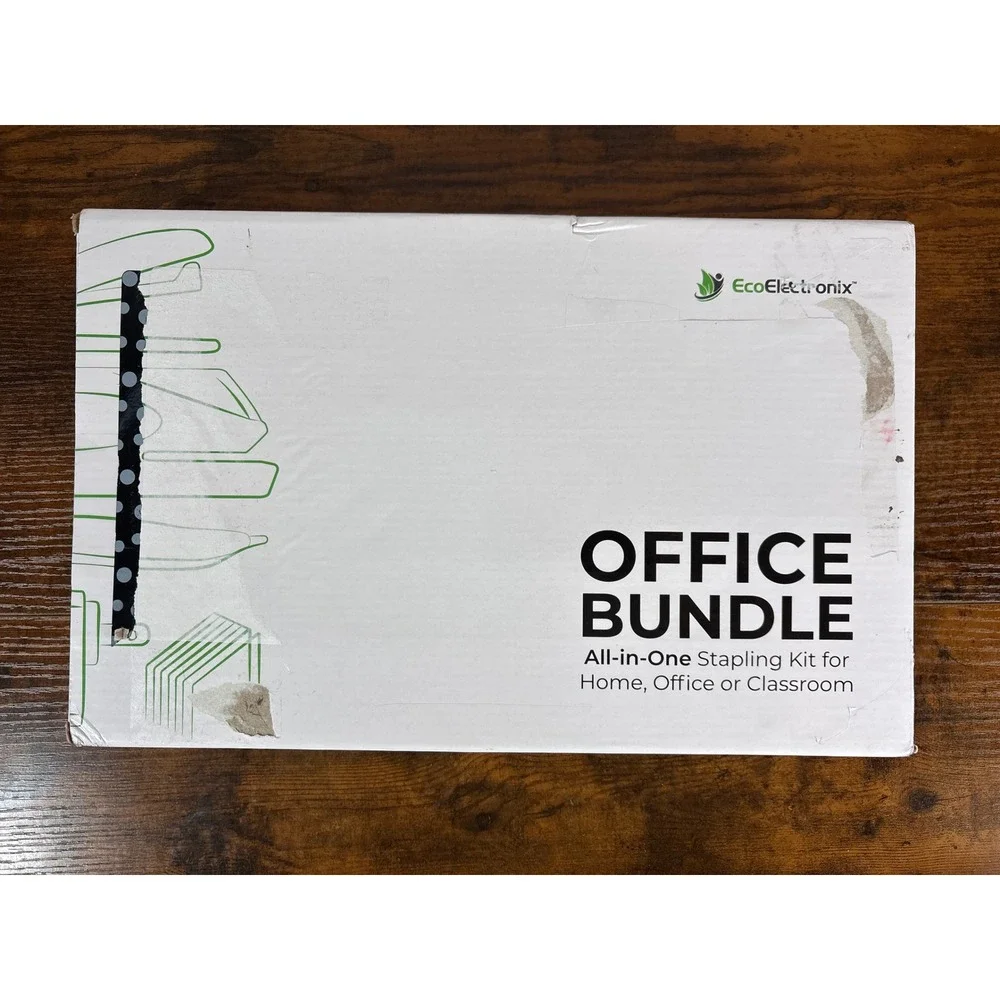 EcoElectronix Office Bundle Electric and Manual Stapler Kit with 5000 Staples